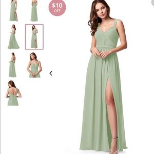 NWT dusty sage bridesmaid dress